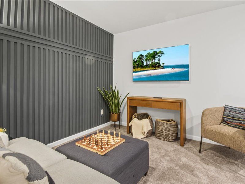 Furnished interior view inside a new home in Wyndermere, Greenville (Image 17).