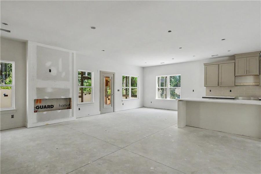 In-progress construction of a new home in , Lawrenceville, GA (Image 9).