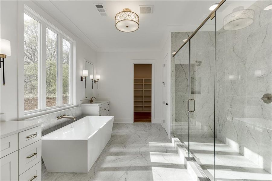 Furnished interior view inside a new home in , Pendergrass (Image 13).