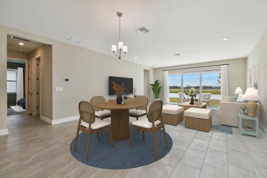 Representative furnished interior of a home built from the Solana II by William Ryan Homes in Pinecone Reserve, Brooksville (Image 11). Representative furnished interior of a home built from the Solana II by William Ryan Homes in Pinecone Reserve, Brooksville (Image 11).