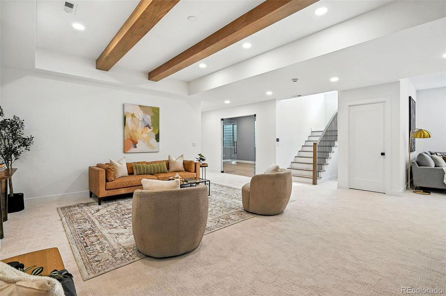 Furnished interior view inside a new home in , Denver (Image 8).