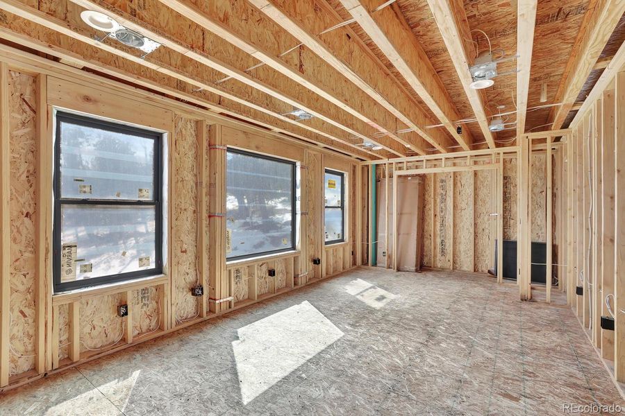 In-progress construction of a new home in , Central City, CO (Image 9). In-progress construction of a new home in , Central City, CO (Image 9).