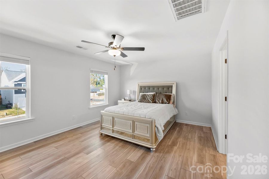 Furnished interior view inside a new home in Surrey Woods, Charlotte (Image 10).