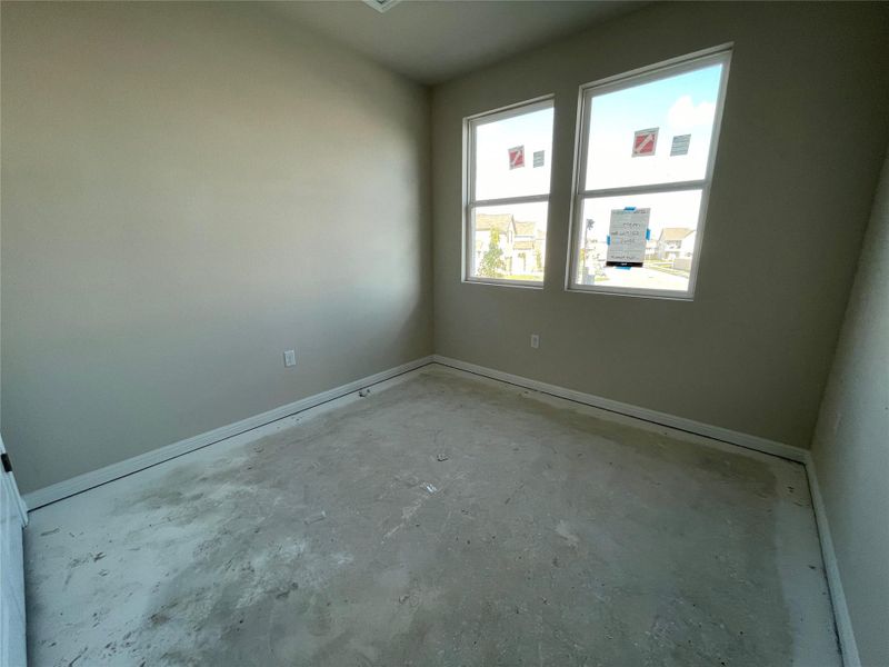 Spacious, unfurnished interior of a new home in Covered Bridge, Hutto (Image 23). Spacious, unfurnished interior of a new home in Covered Bridge, Hutto (Image 23).