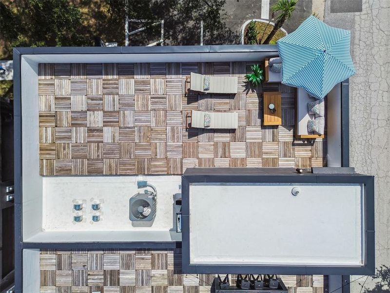 Close-up of interior finishes inside a home in , Tampa (Image 23).