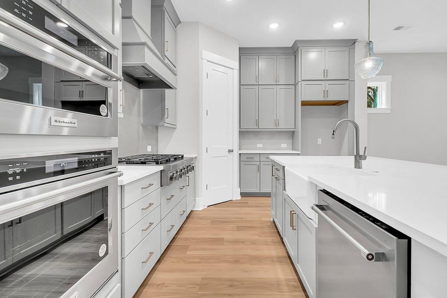 Furnished interior view inside a new home in Hidden Ponds Reserve, Awendaw (Image 4).