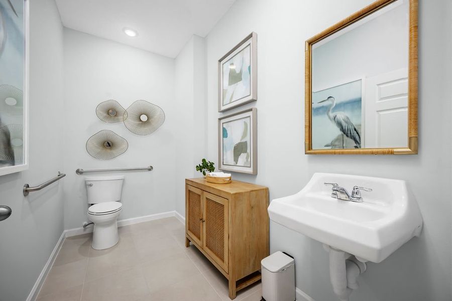 Representative furnished interior of a home built from the Dune by Risewell Homes in Eagletail Landings, Howey-in-the-Hills (Image 17).