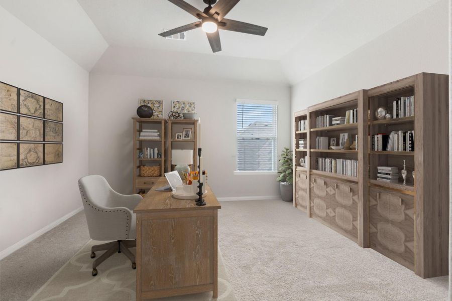 Furnished interior view inside a new home in Madison Bend, Conroe (Image 13). Furnished interior view inside a new home in Madison Bend, Conroe (Image 13).
