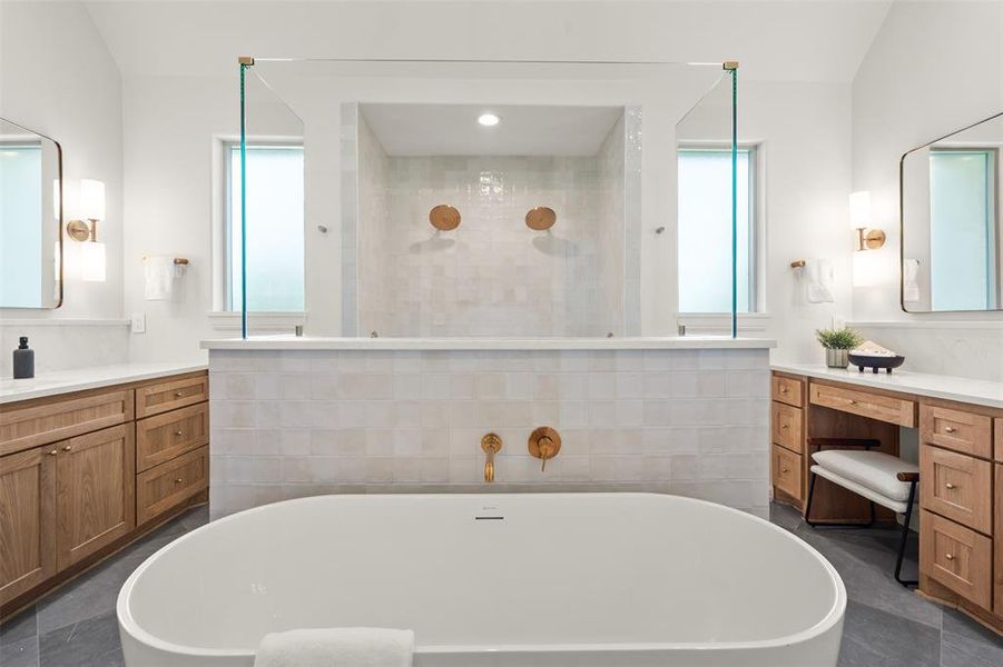 Furnished interior view inside a new home in , Weatherford (Image 30).