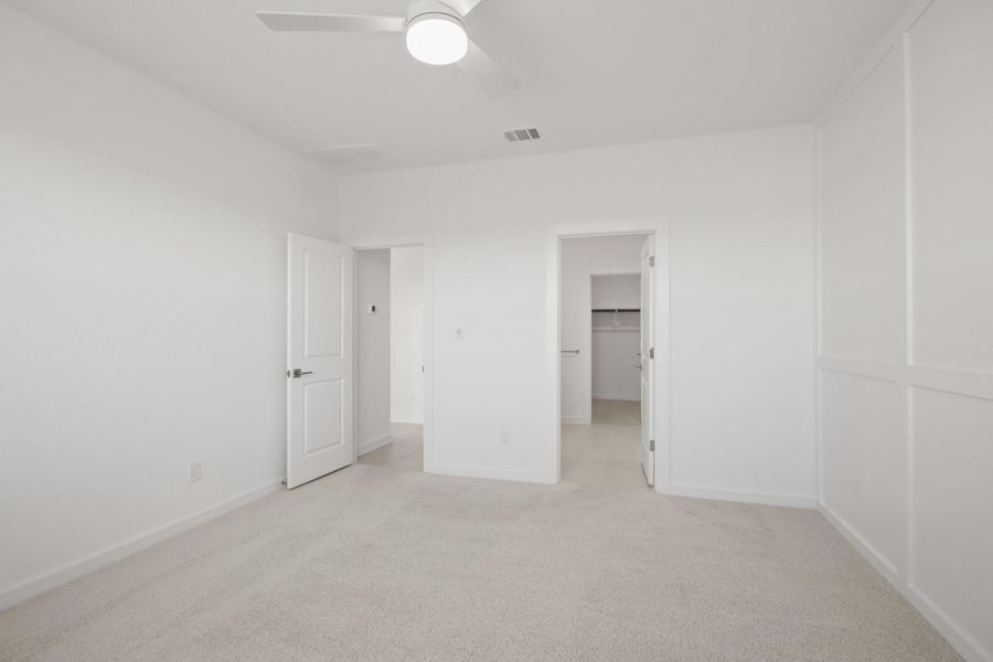 Private primary suite