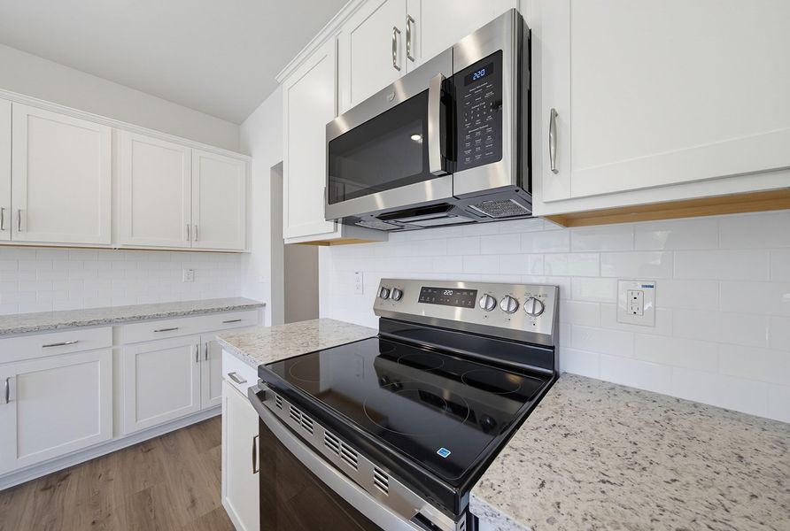 Furnished interior view inside a new home in Sweetbrier, Durham (Image 10).