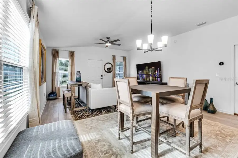 Furnished interior view inside a new home in , The Villages (Image 6).