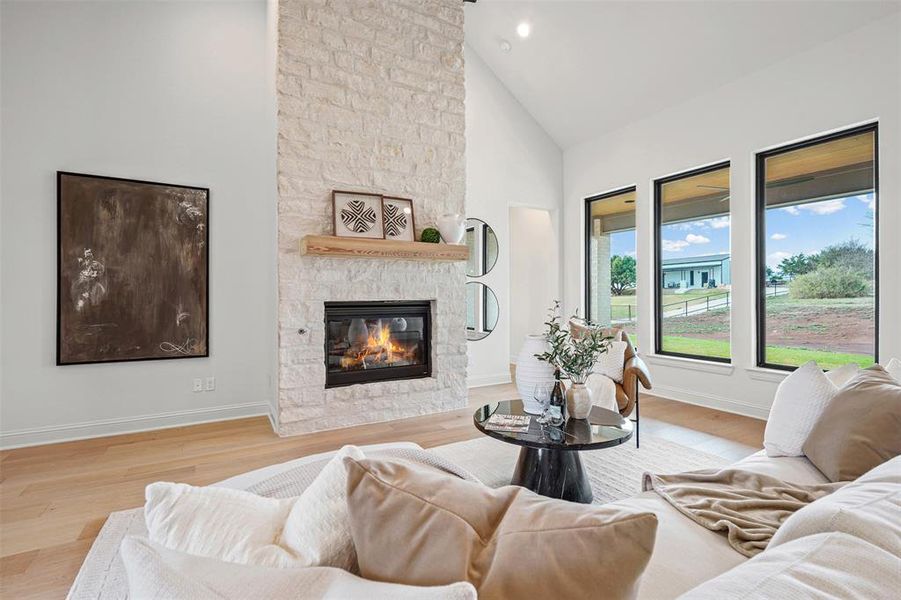 Furnished interior view inside a new home in Putteet Hill, Cresson (Image 32).