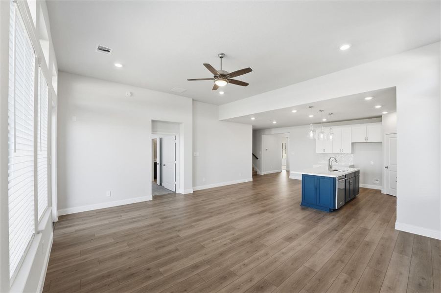 Spacious, unfurnished interior of a new home in , Cypress (Image 24).
