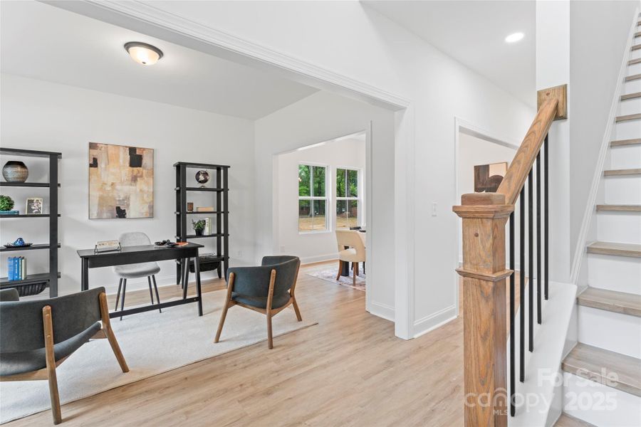 Furnished interior view inside a new home in , Harrisburg (Image 10). Furnished interior view inside a new home in , Harrisburg (Image 10).