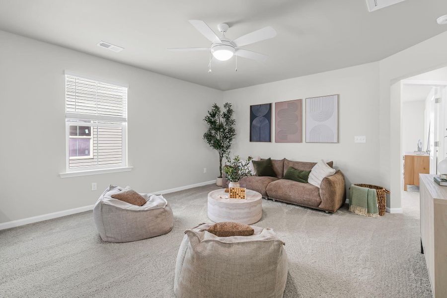 Furnished interior view inside a new home in Wildcat Chase, Summerville (Image 16).