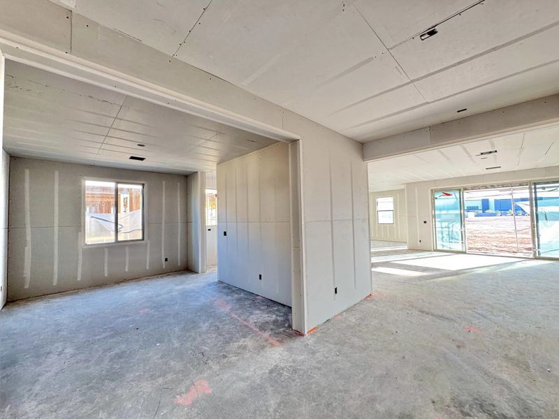 Dining room with pass through to butler's pantry Dining room with pass through to butler's pantry