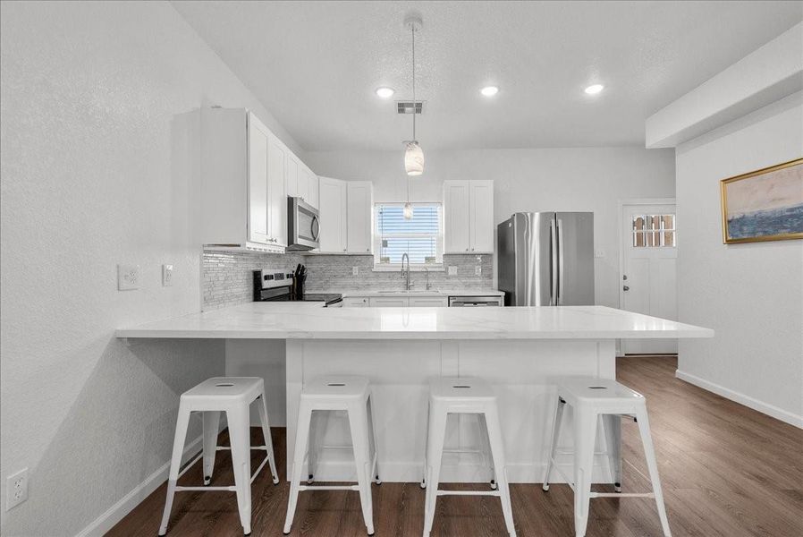 Furnished interior view inside a new home in , Surfside Beach (Image 11). Furnished interior view inside a new home in , Surfside Beach (Image 11).