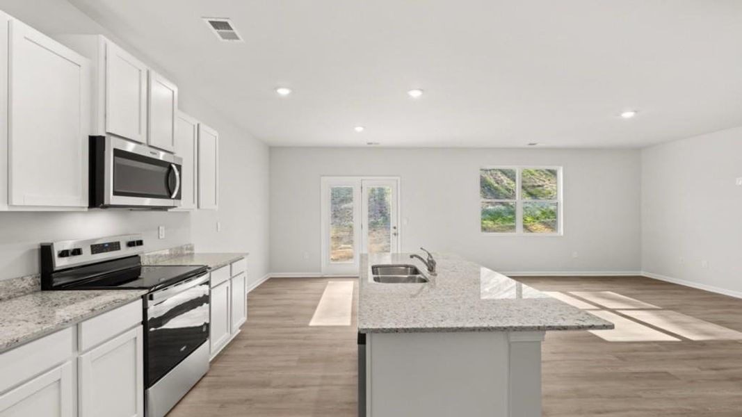 Furnished interior view inside a new home in Oconee Overlook, Gainesville (Image 8).