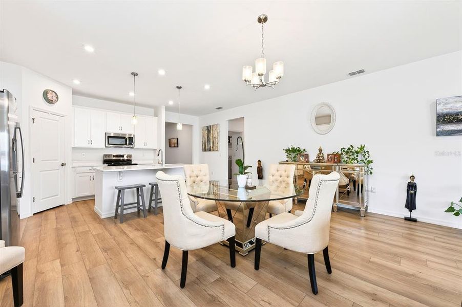 Furnished interior view inside a new home in , St. Cloud (Image 12).