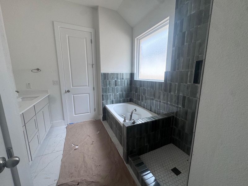 In-progress construction of a new home in Persimmon, Buda, TX (Image 3).