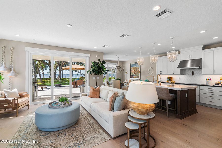 Furnished interior view inside a new home in , St. Johns (Image 39).