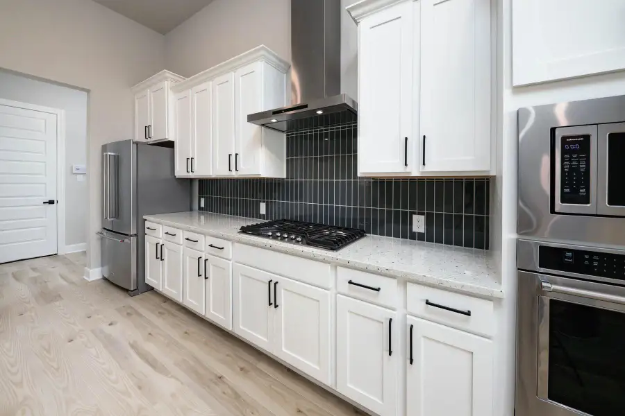 Furnished interior view inside a new home in , Iowa Colony (Image 3).