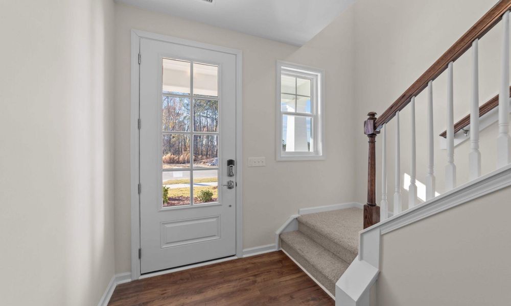 Representative furnished interior of a home built from the The Sycamore by Chesapeake Homes in Terrapin, Leland (Image 13).