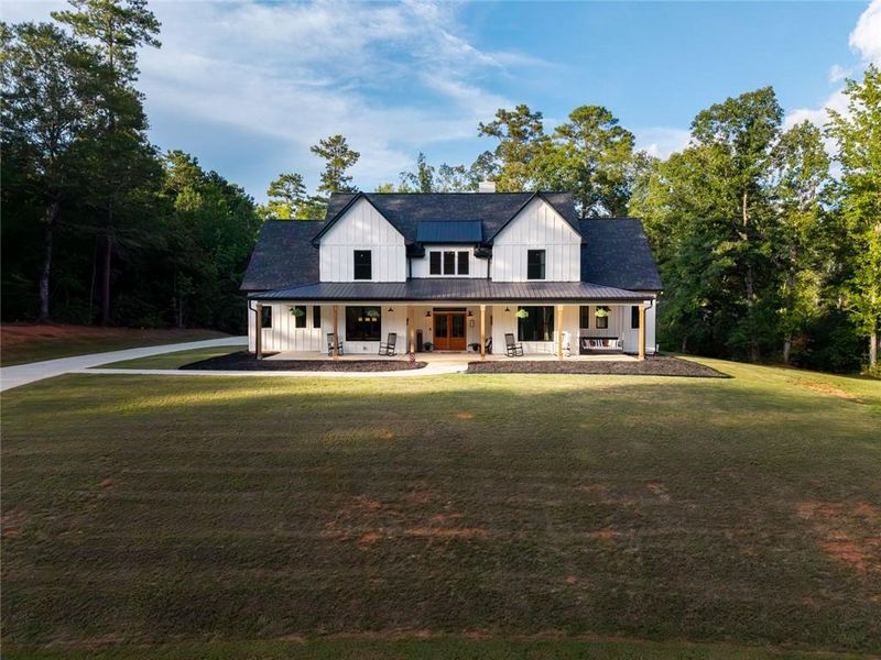 Front exterior of a new home in , Monticello, GA, highlighting curb appeal (Image 35).