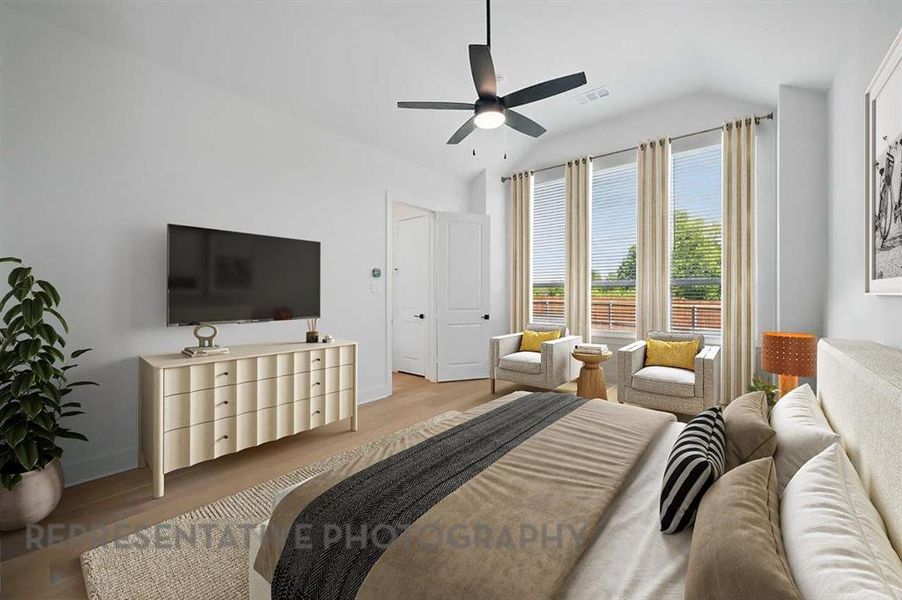 Furnished interior view inside a new home in Dove Hollow, Waxahachie (Image 11). Furnished interior view inside a new home in Dove Hollow, Waxahachie (Image 11).