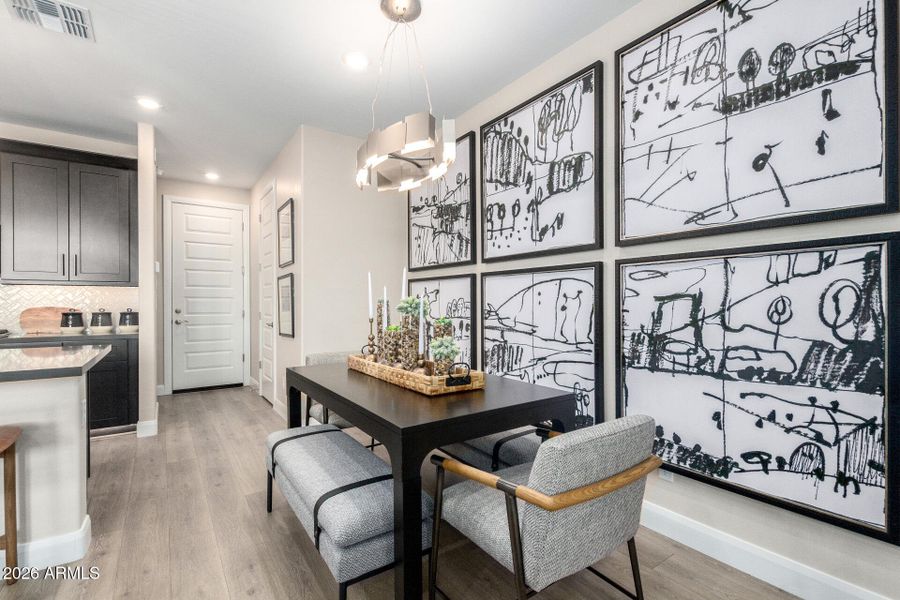 Bella Floorplan Dining Nook