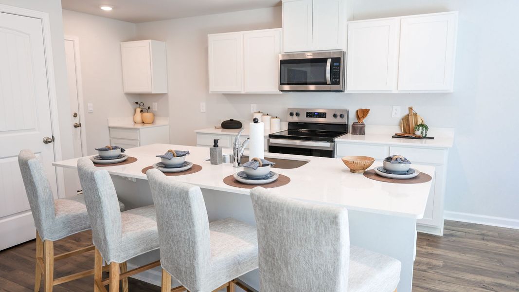 Furnished interior view inside a new home in Hartmann Crossing, Lebanon (Image 15).