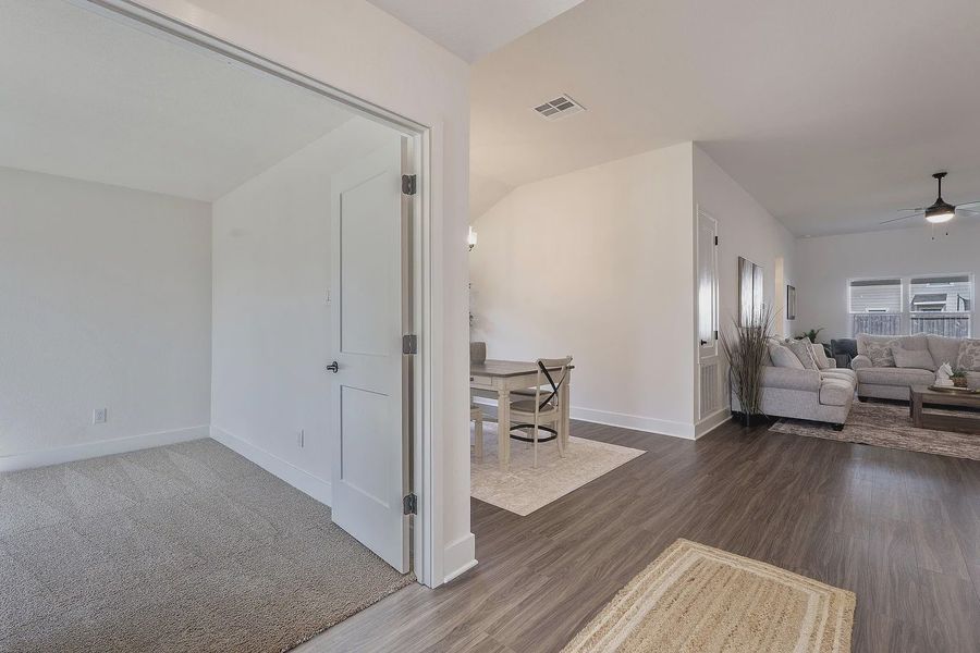 Furnished interior view inside a new home in Grand Oaks Reserve, Cleveland (Image 7).