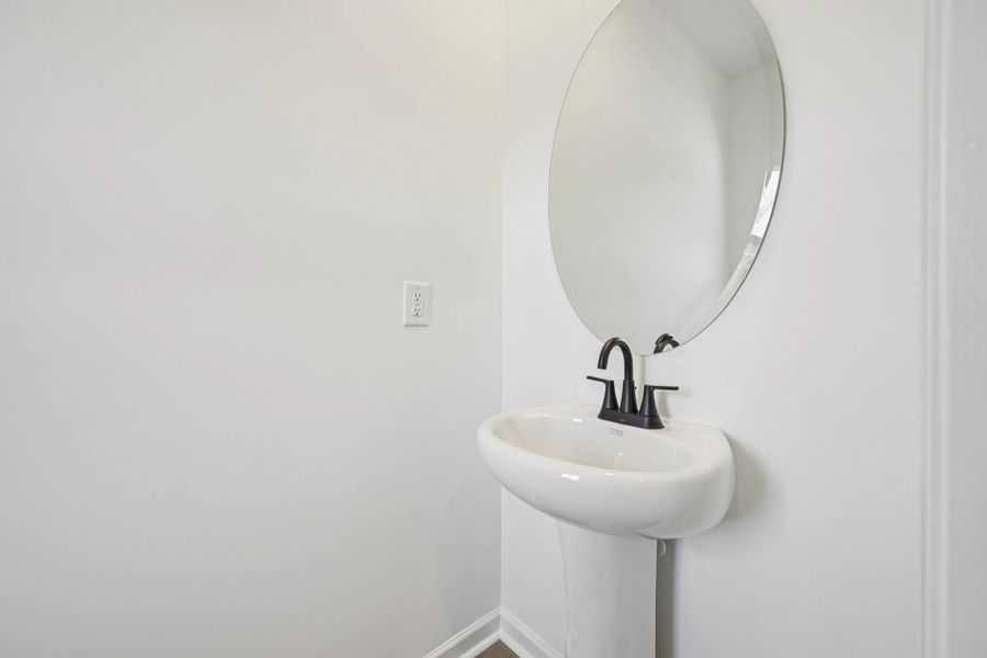 Close-up of interior finishes inside a home in Towns at The Point, Rolesville (Image 10).