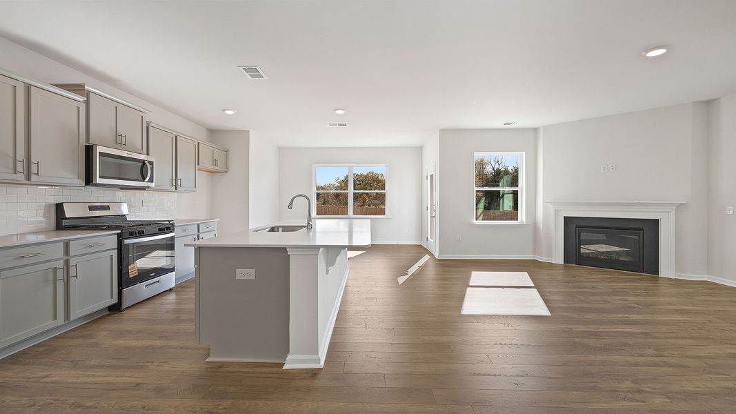 Furnished interior view inside a new home in Woodhaven, Spartanburg (Image 6).