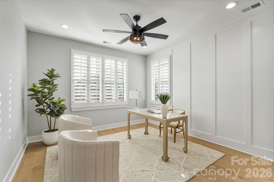 OFFICE/ bedroom #2 on MAIN FLOOR