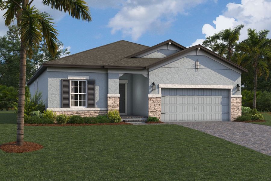 Madeira II Elevation C - Harmony Ridge