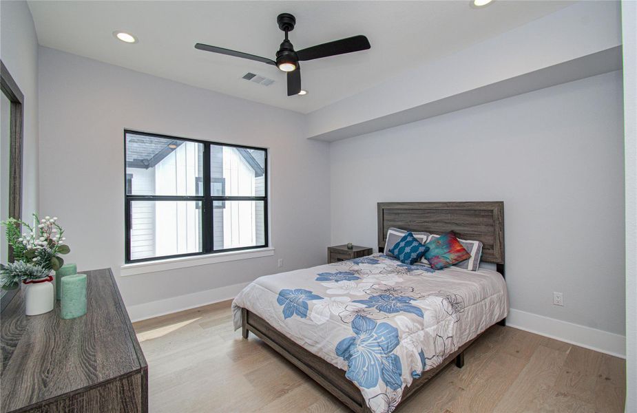 Furnished interior view inside a new home in , Houston (Image 28).
