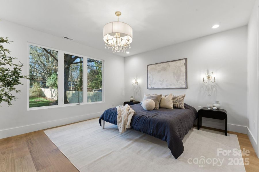 Furnished interior view inside a new home in , Charlotte (Image 13).