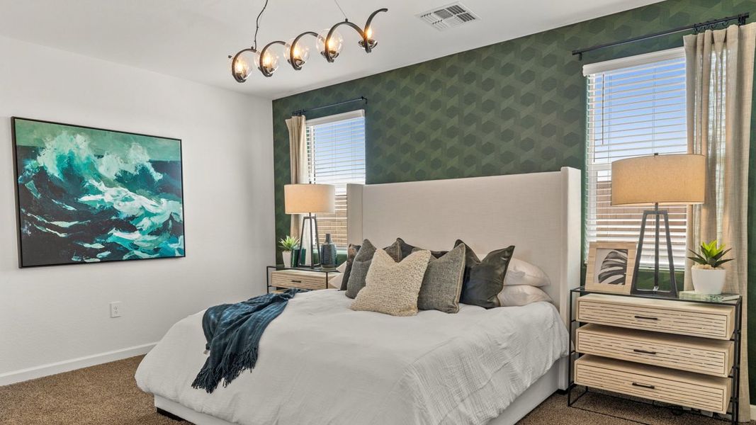 Furnished interior view inside a new home in Magma Ranch Vistas, Florence (Image 14).