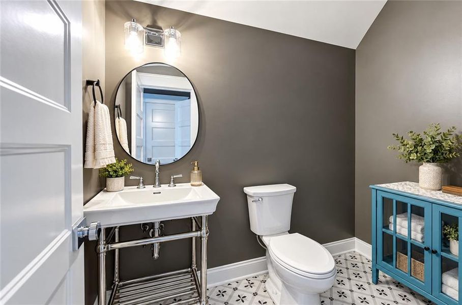 Furnished interior view inside a new home in , Cartersville (Image 21).