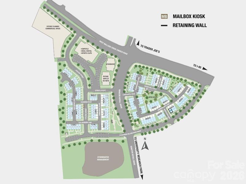 1850 Alexander Village Main Drive Sitemap