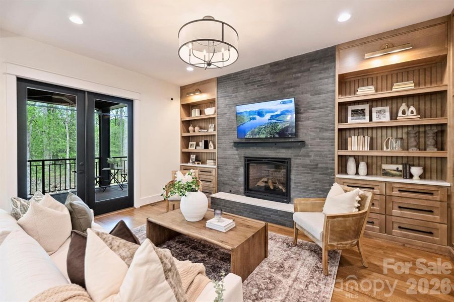 Furnished interior view inside a new home in , Charlotte (Image 12).