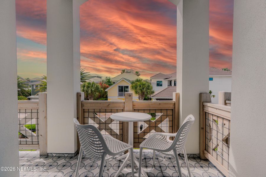 Exterior details and patio area of a home in , Palm Coast (Image 35).