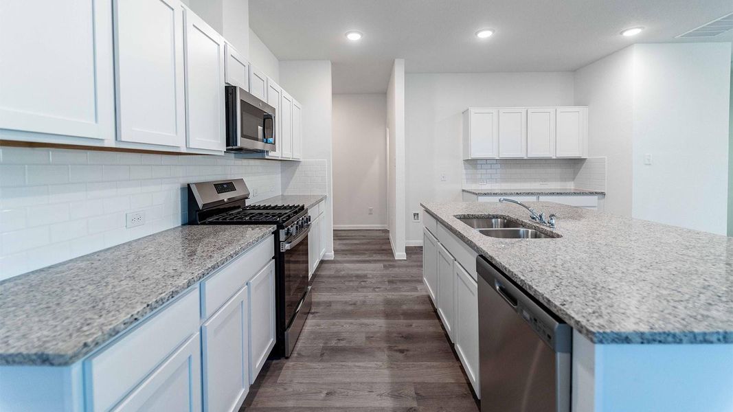 Furnished interior view inside a new home in Sunset Oaks, Maxwell (Image 4).