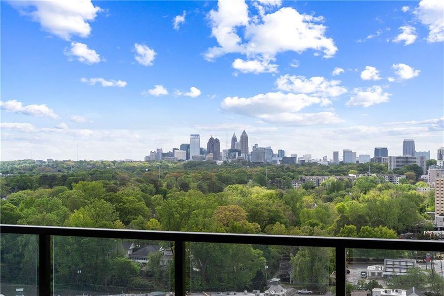 Exterior details and patio area of a home in The Dillon Buckhead, Atlanta (Image 4).