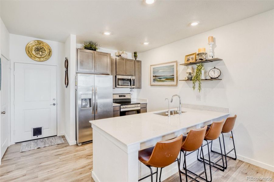 Furnished interior view inside a new home in , Aurora (Image 5).