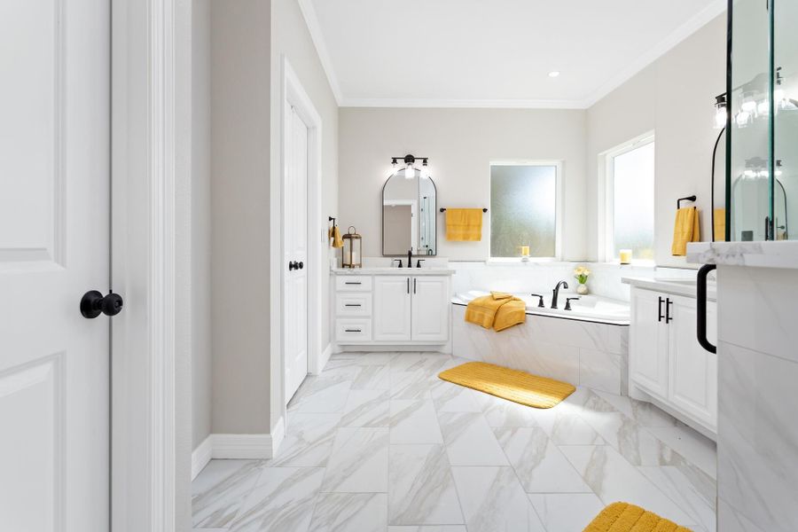 Furnished interior view inside a new home in , Port Neches (Image 17).