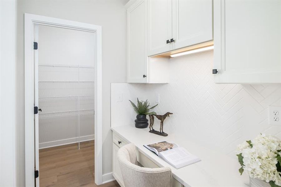 Representative furnished interior of a home built from the Normandy by Ryan Homes in Everly Estates, Spartanburg (Image 10).