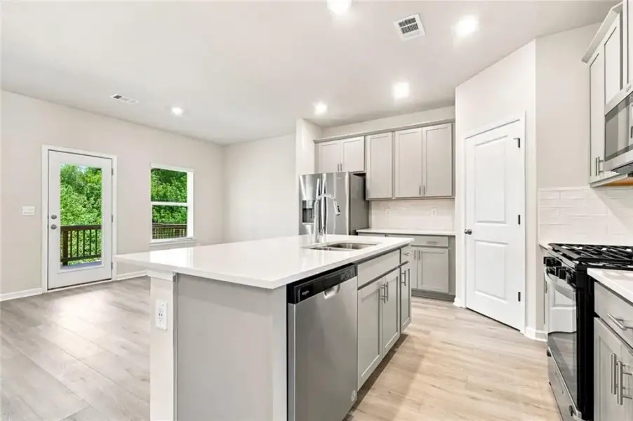 Furnished interior view inside a new home in Little River Falls, Woodstock (Image 10).